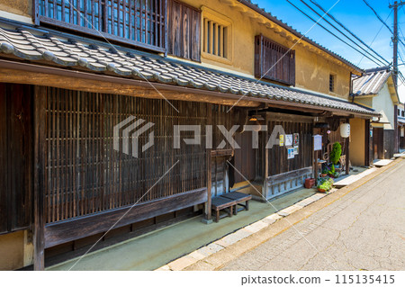 Townscape of Hirafuku, Sayo-cho, Hyogo Prefecture 115135415