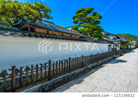 The townscape of Ohara, Mimasaka City, Okayama Prefecture 115136022