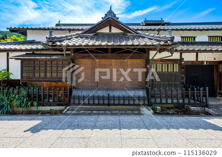 The townscape of Ohara, Mimasaka City, Okayama Prefecture 115136029