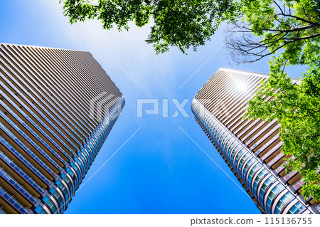 Musashi-Kosugi is a city filled with high-rise apartment buildings and a gathering place for celebrities. [Musashi-Kosugi Scenery] 115136755