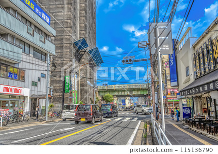 Cityscape of Funabashi City, Chiba Prefecture Nishi-Funabashi Station Cityscape of Funabashi City, Chiba Prefecture Nishi-Funabashi Station 115136790