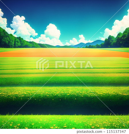 green grassland green grassland 115137347