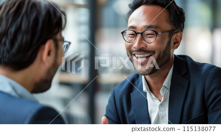 兩個商人開會 兩個商人開會 115138077