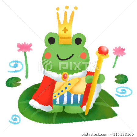 A gorgeous frog dressed as a king A gorgeous frog dressed as a king 115138160