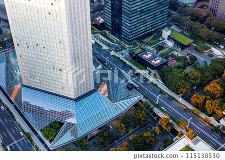 Skyscrapers in Shinjuku, Tokyo, Japan 115138530