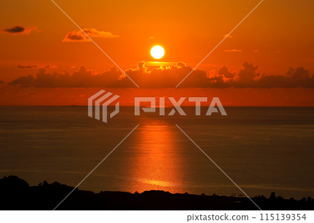 Okinawa Ishigaki Island Beautiful Sunset Okinawa Ishigaki Island Beautiful Sunset 115139354