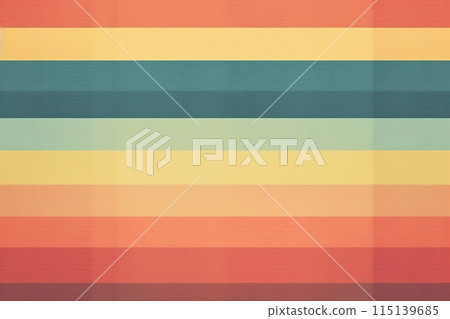 Background in 60s, 70s, 80s style. Wallpaper or poster blank. Geometric pattern 115139685