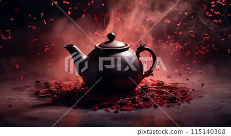 Aromatic Tea Pot with Spices 115140308