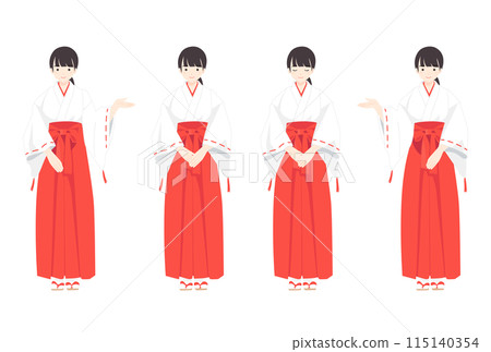來自各神社的巫女插畫集 來自各神社的巫女插畫集 115140354