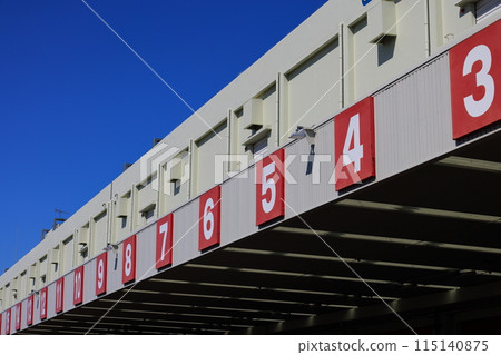 Logistics center Truck yard Logistics center Truck yard 115140875