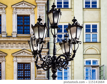 Vintage Lamppost Vintage Lamppost 115141664