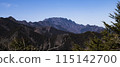 Mount Ryokami from Mount Shioya 115142700