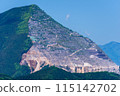 The rock face of Mt. Buko 115142702
