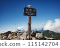 Mt. Nyoho summit sign 115142704