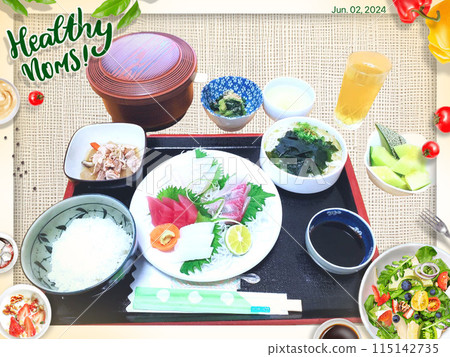 為了您的健康，一份健康的早餐 115142735