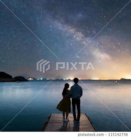 情侶看銀河 115142736