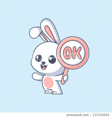 Cute bunny he's a fine cartoon Cute bunny he's a fine cartoon 115143054