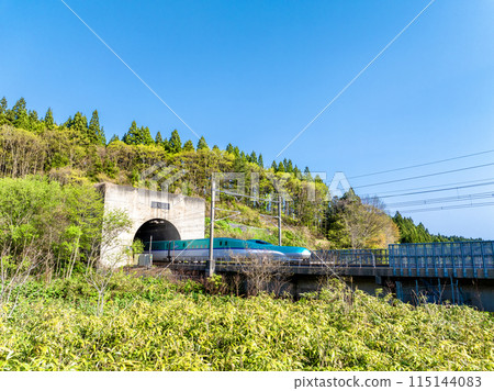 Seikan Tunnel and Hokkaido Shinkansen train (Aomori side) Seikan Tunnel and Hokkaido Shinkansen train (Aomori side) 115144083