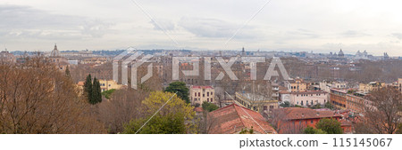 Panoramic view of Rome Panoramic view of Rome 115145067