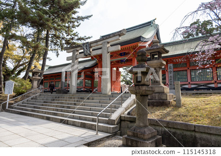 大阪/住吉神社角鳥居(2024年4月9日拍攝) 大阪/住吉神社角鳥居(2024年4月9日拍攝) 115145318
