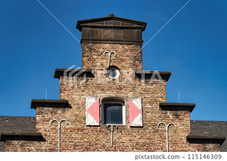 Stepped gable on the Cologne arsenal  115146309