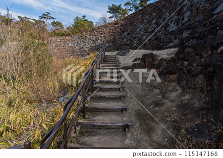 Yashima Castle - Castle gate ruins Yashima Castle - Castle gate ruins 115147168