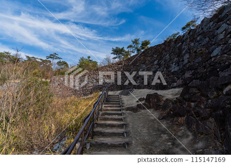 Yashima Castle - Castle gate ruins Yashima Castle - Castle gate ruins 115147169