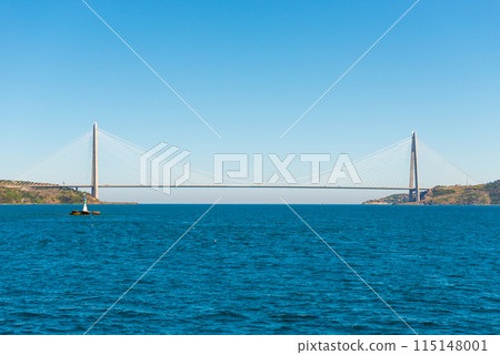 Yavuz sultan selim bridge in Istanbul Yavuz sultan selim bridge in Istanbul 115148001