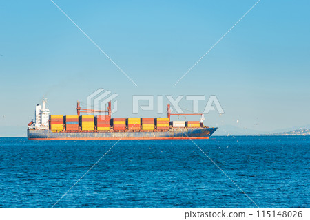 Container ship Container ship 115148026