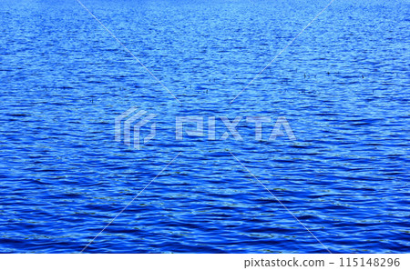 Lake water surface with ripples Lake water surface with ripples 115148296