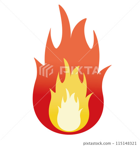 Flame illustration 115148321