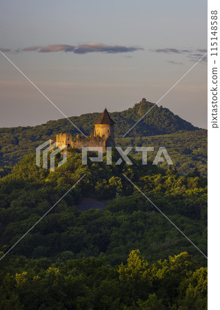 Somoska castle on Slovakia Hungarian border Somoska castle on Slovakia Hungarian border 115148588