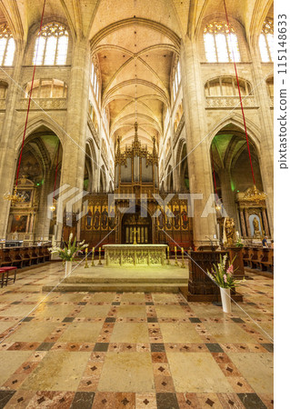 Auch Cathedral (Cathedrale Sainte-Marie d Auch), UNESCO site, Midi-Pyrenees, France 115148633