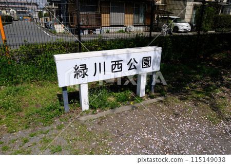 綠川西公園, 國立市, 東京, 春天 115149038