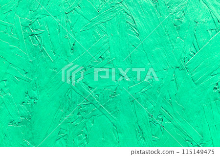 Green wooden texture, wooden plank background 115149475