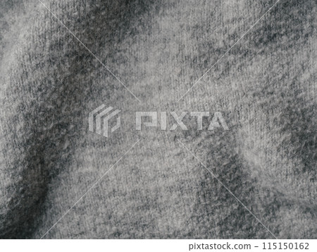Gray sweater fabric texture 115150162