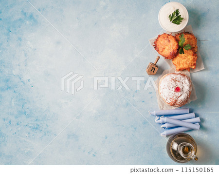 jewish holiday Hanukkah concept background jewish holiday Hanukkah concept background 115150165