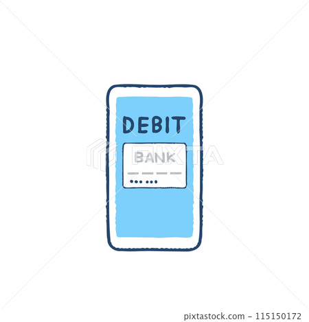 Cashless and debit payments via smartphone Cashless and debit payments via smartphone 115150172