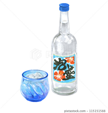 沖繩料理 泡盛 琉球玻璃杯 115151588