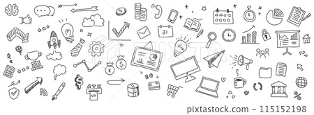 手寫的簡單業務圖示集 115152198