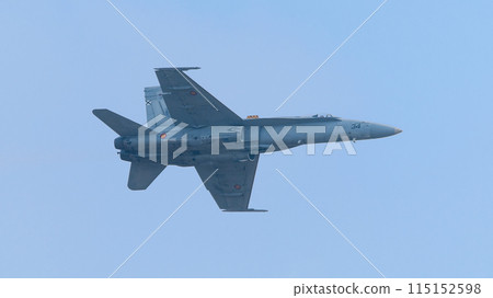 Spanish Air Force EF-18A Hornet fighter jet Spanish Air Force EF-18A Hornet fighter jet 115152598