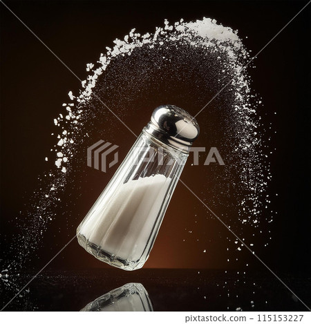 salt, seasoning, sodium chloride, table salt, sea salt, kosher salt, rock salt, iodized salt, Himalayan salt, salt crystals, cooking ingredient, food preservative, flavor enhancer, brine, salt shaker, 115153227