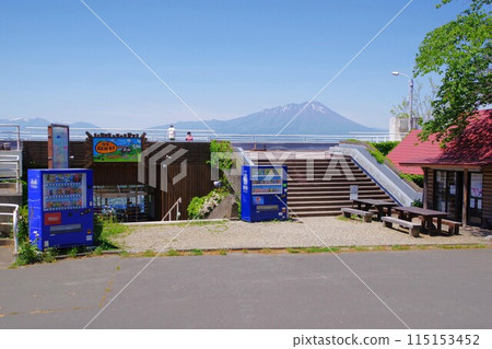 盛岡風景：可將盛岡全景盡收眼底的落石山展望台 115153452