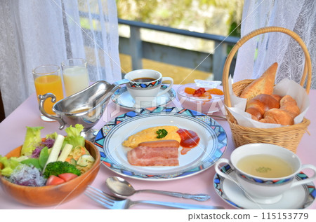 美味的一天開始：以新鮮食材烹調的早盤 115153779