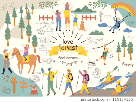 森林活動材料收集 115154130