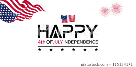 True Captivating Beautiful And Stunning Vector Design for the July 4th Celebration True Captivating Beautiful And Stunning Vector Design for the July 4th Celebration 115154171