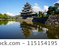 National treasure Matsumoto castle 115154195