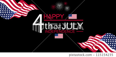 True Captivating Beautiful And Stunning Vector EPS And JPG Design for the July 4th Celebration 115154235