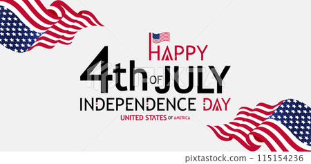 True Captivating Beautiful And Stunning Vector EPS And JPG Design for the July 4th Celebration 115154236