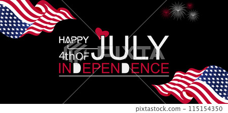 True Captivating Beautiful And Stunning Vector EPS And JPG Design for the July 4th Celebration 115154350
